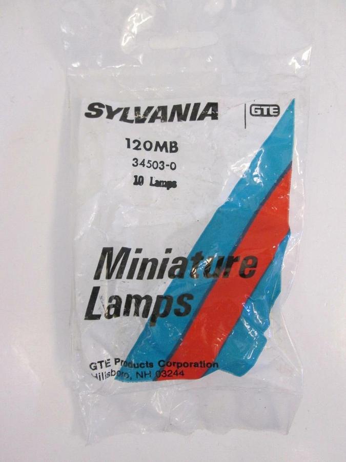 Used Sylvania 34503-0, Miniature Lamps, Lot of 10