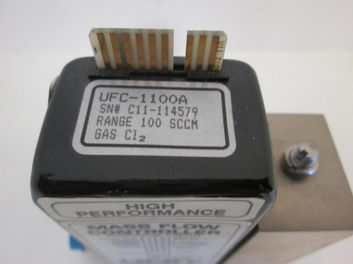 Used Unit Instruments, UFC-1100A, Mass Flow Controller, 100 SCCM, Cl2, Used