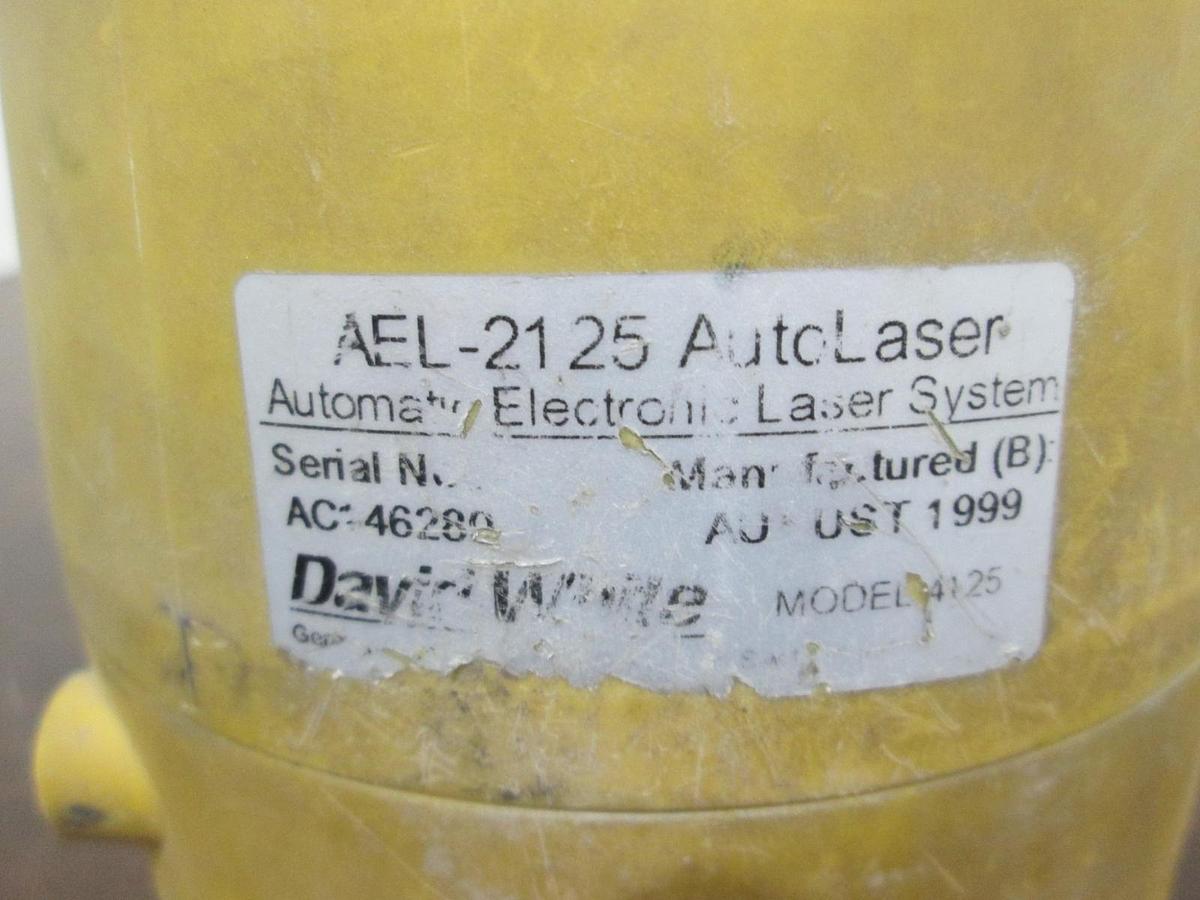 Used David White, AEL-2125, AutoLaser, Used