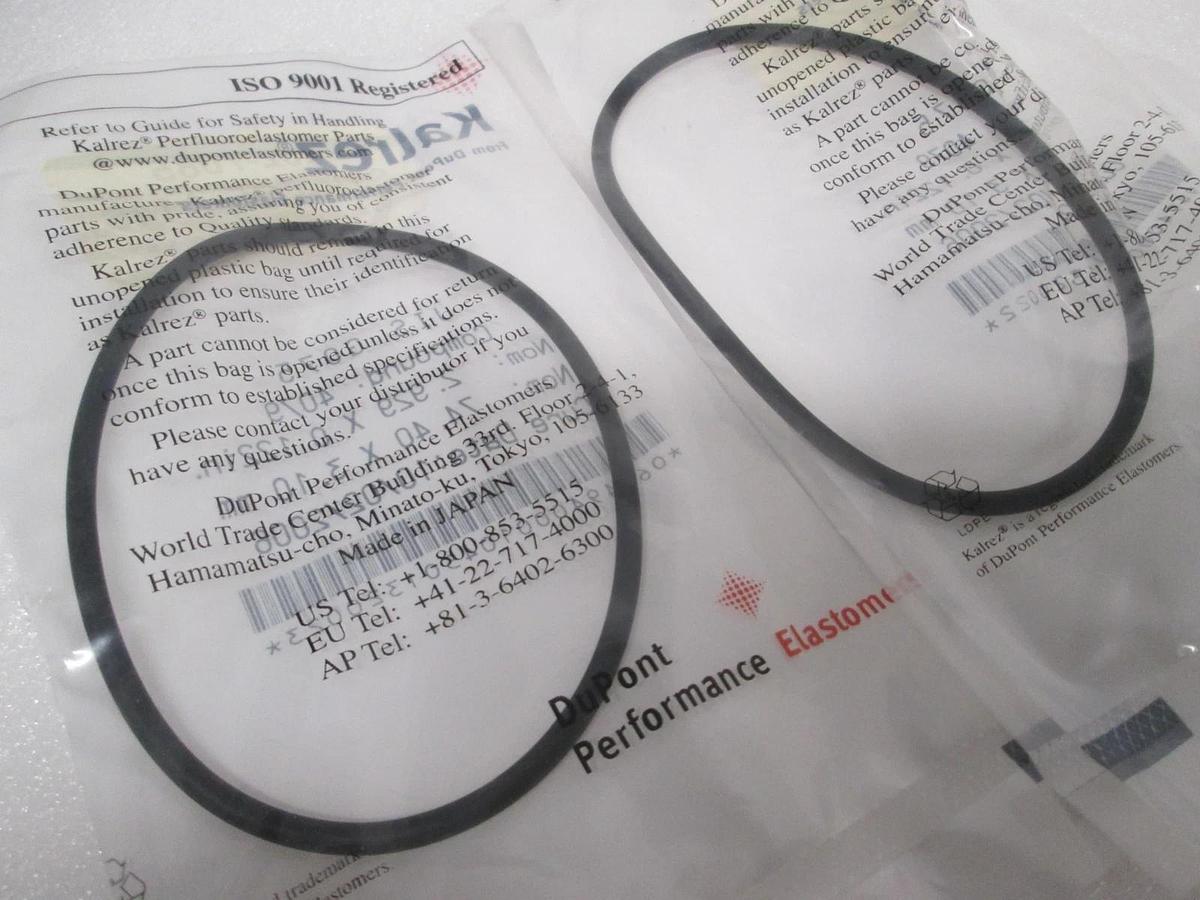 Kalrez, JIS G075, O-Ring, 2.929" x 0.122", New, Lot of 2