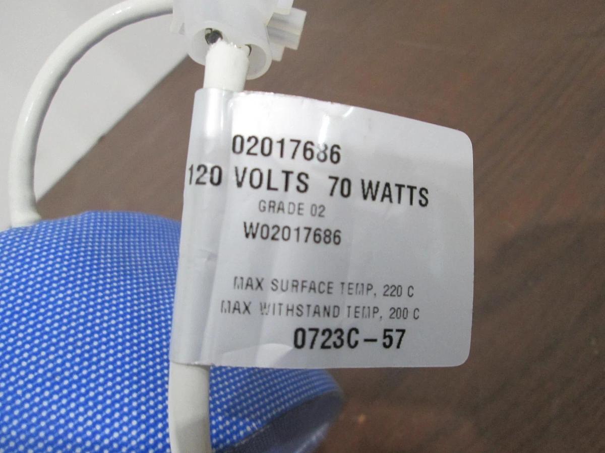 Used EBARA, W02017686, 120V, 70W, Heater Jacket, Grade 2, Used