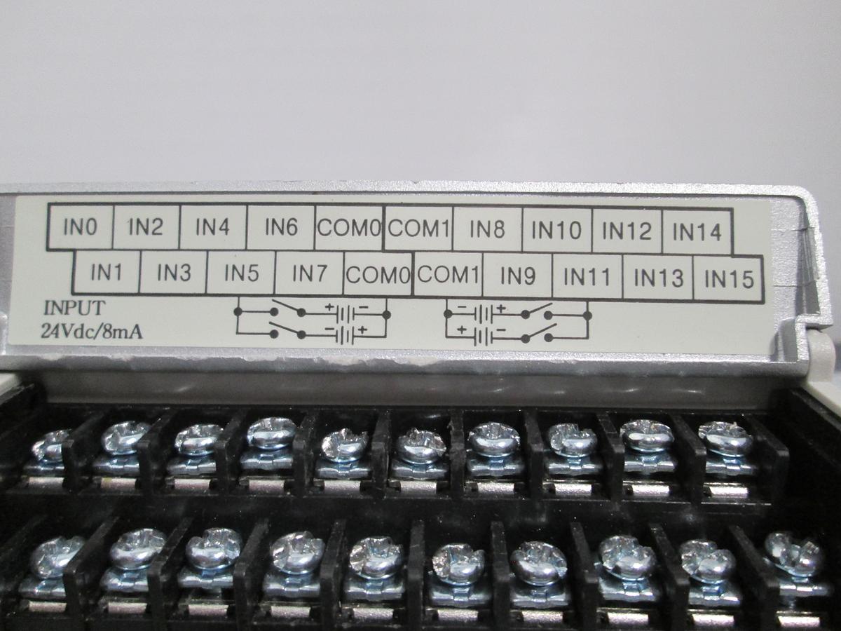 Used Allen Bradley 1790-T16BV0X CompactBlock LDX 16 Input DC Expansion Module AB