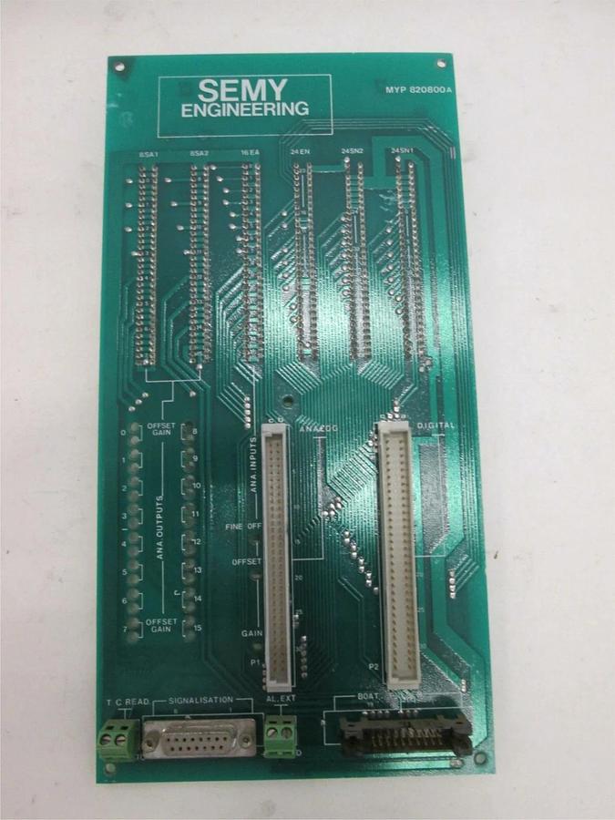 Used Semy Engineering, MYP 820800A, PCB Assy, Used