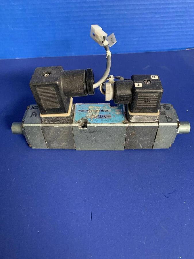 Used SMC NVS 4214-0009 Directional Air Valve, 110/120V, Used