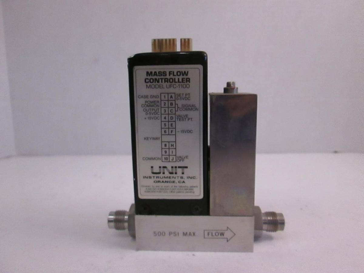 Used Unit UFC-1100 Mass Flow Controller, SIH2CL2, 50 SCCM, Used
