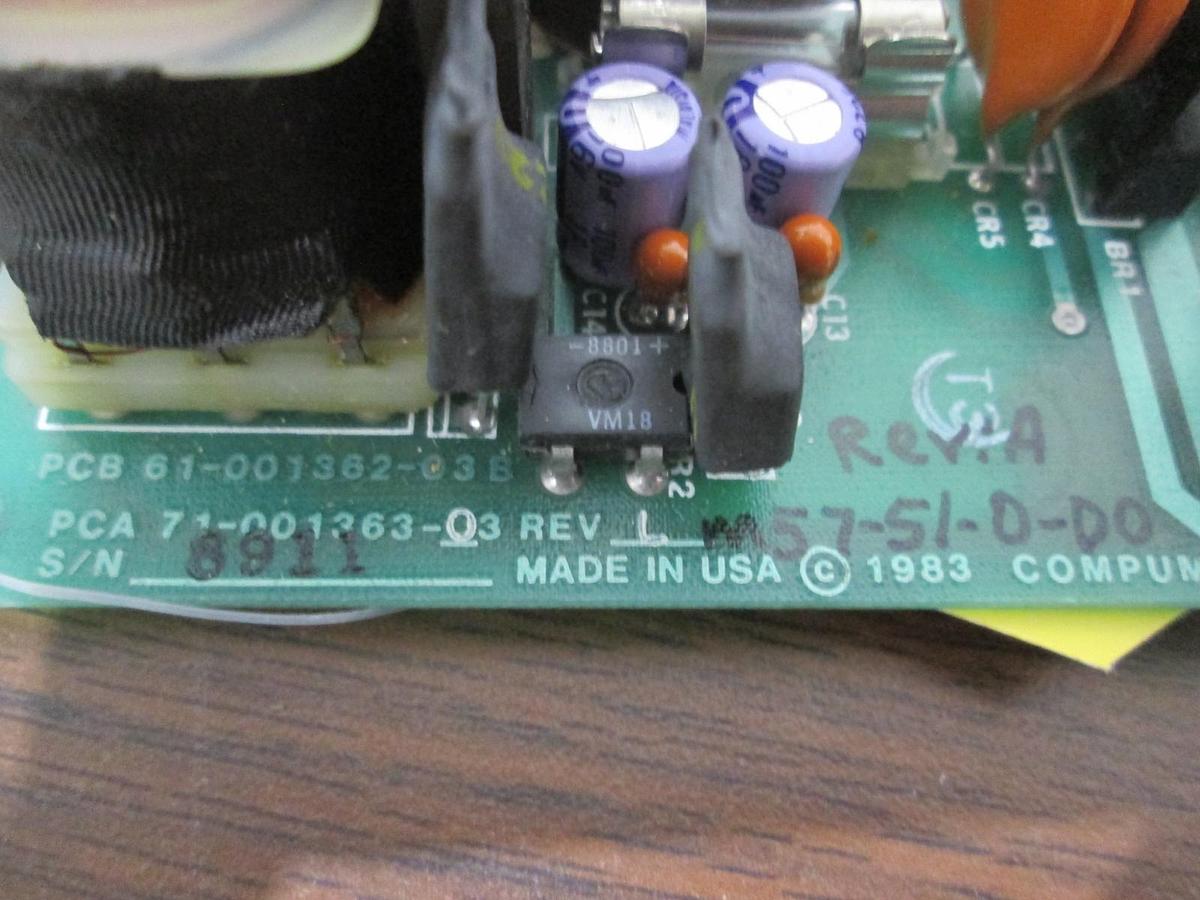 Used Compumotor, 61-001362-03B, Servo Drive PCB, Used