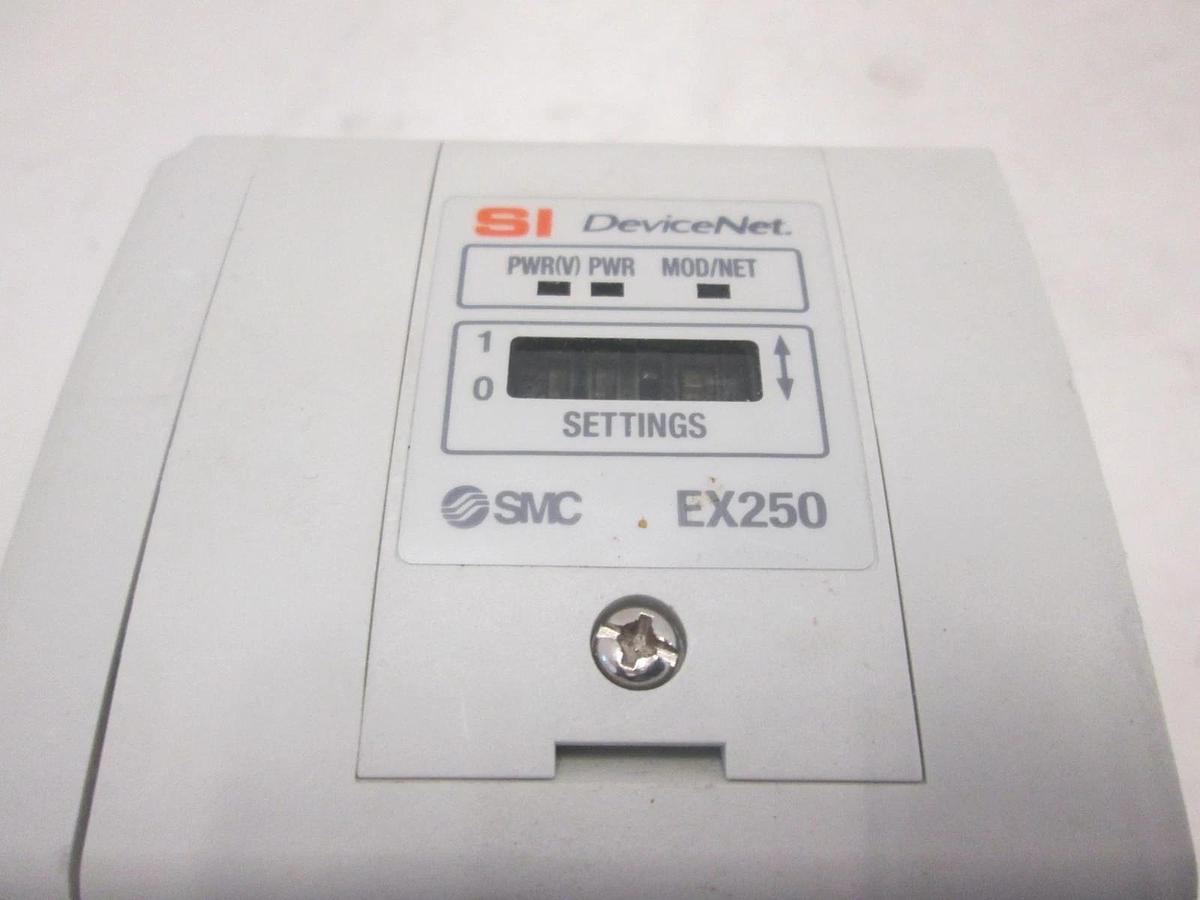 Used SMC, EX250, DeviceNet Interface Module, Used