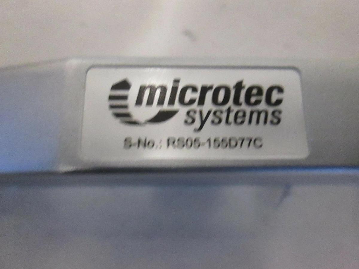 Used Microtec Systems, RS05-155D7 Microdrive RS Transducerized Screw Tightening, Used