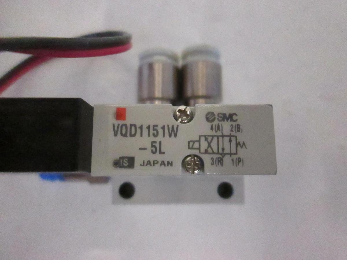 Used SMC, VQD1151W-5L, Solenoid Valve, Used