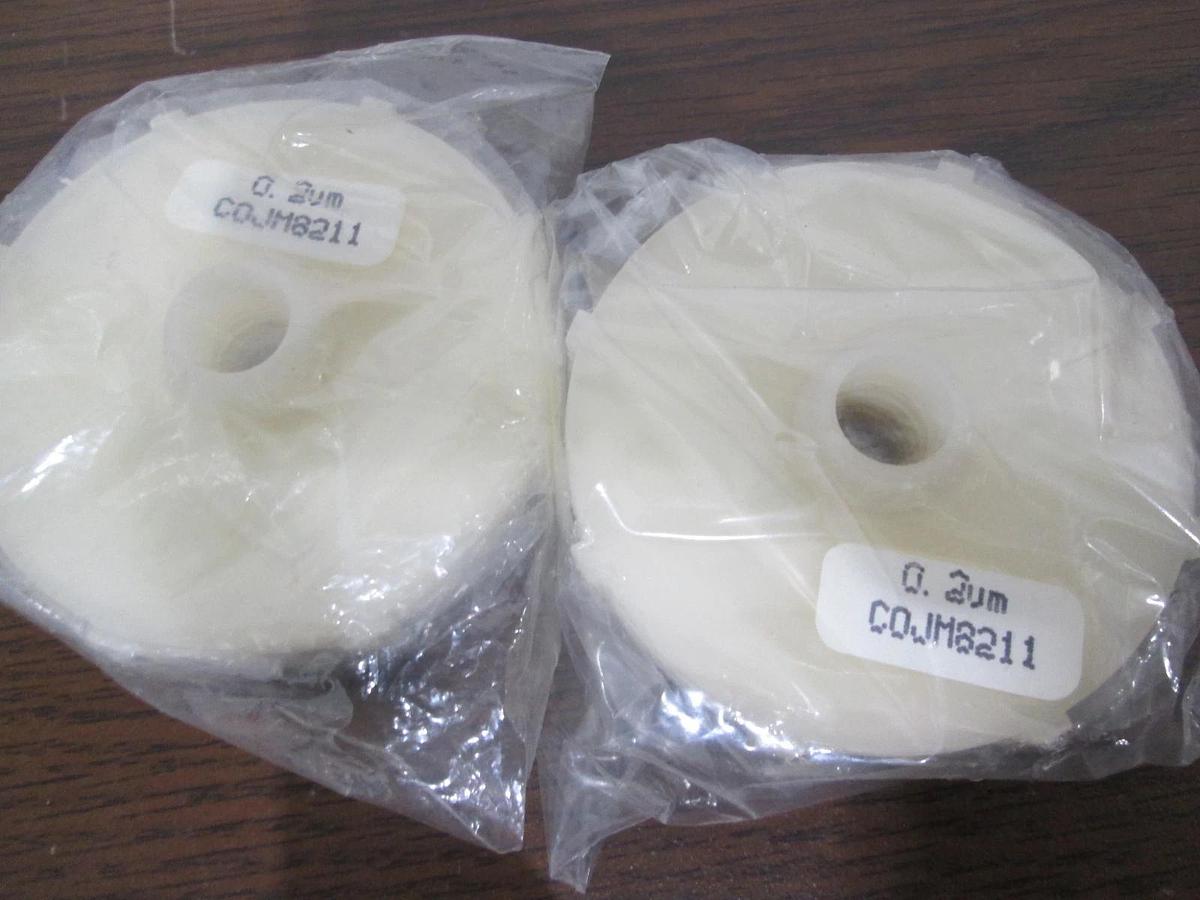 Millipore, WGFA04HP6, F-4 Filter, 1.0 UM, 0.1 UM, 0.2 UM, New, Lot of 9