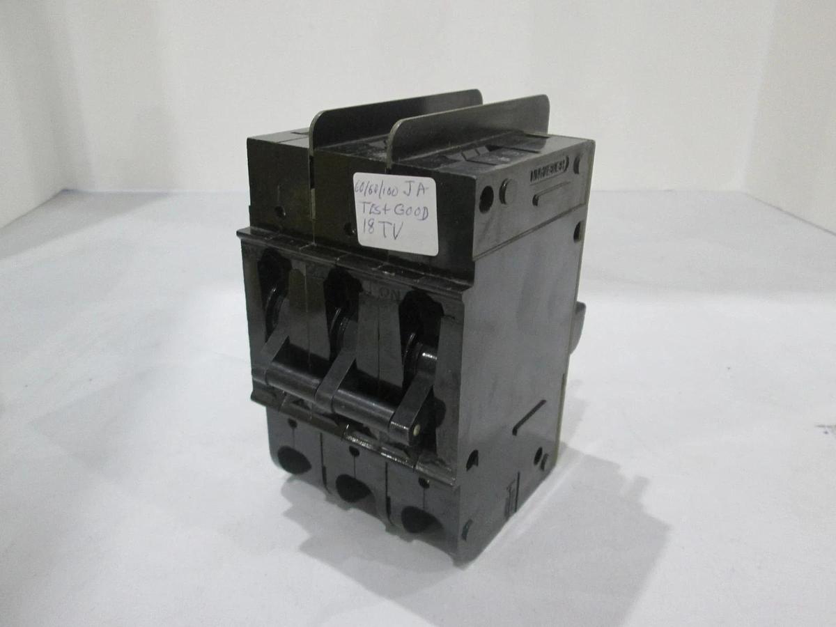 Used Heinemann, CD3-A8A8A6-AB, Circuit Breaker, 480V, 3 Pole, Used