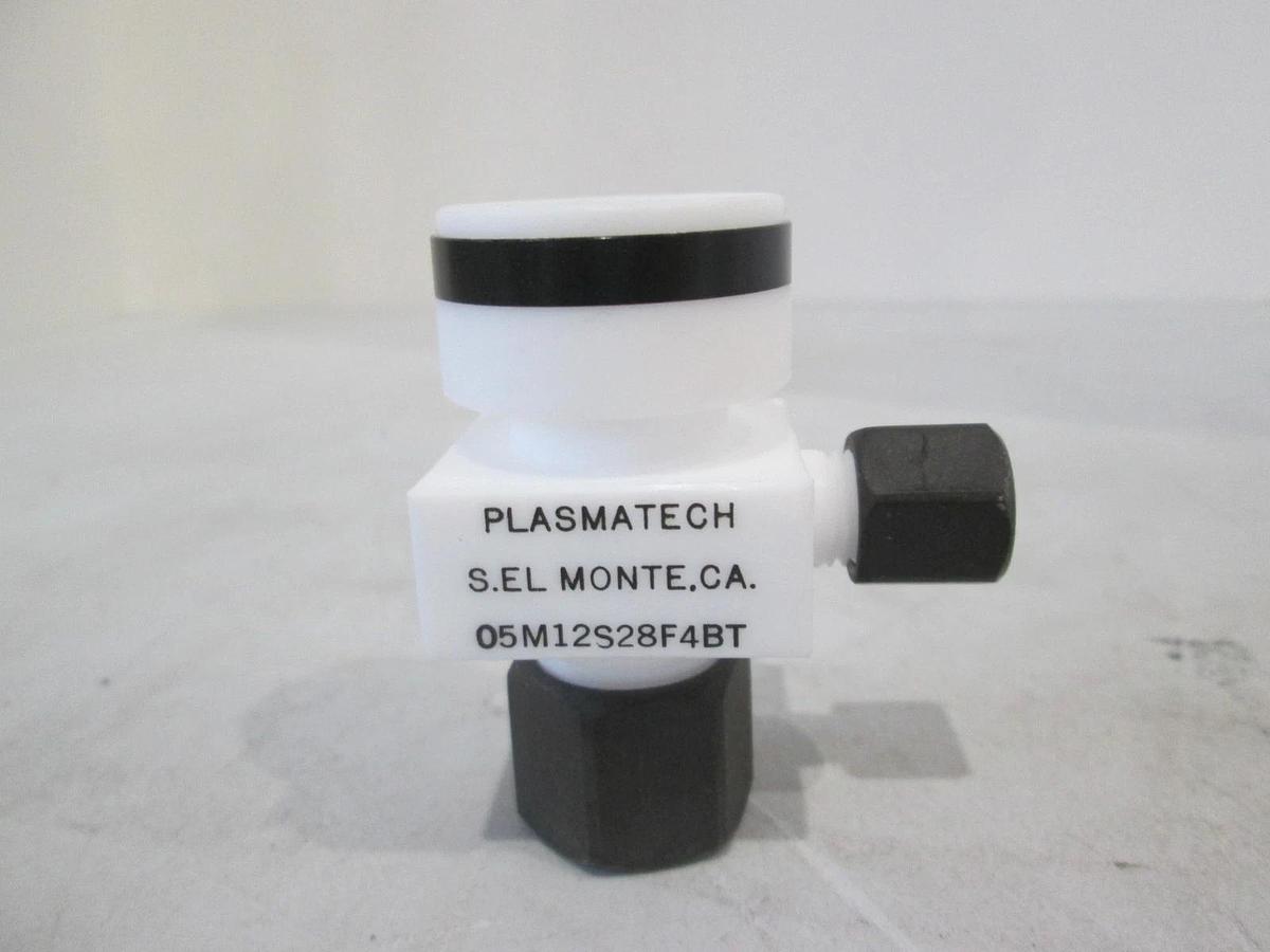 Plasma Tech, 05M12S28F4BT, Teflon Fitting, New