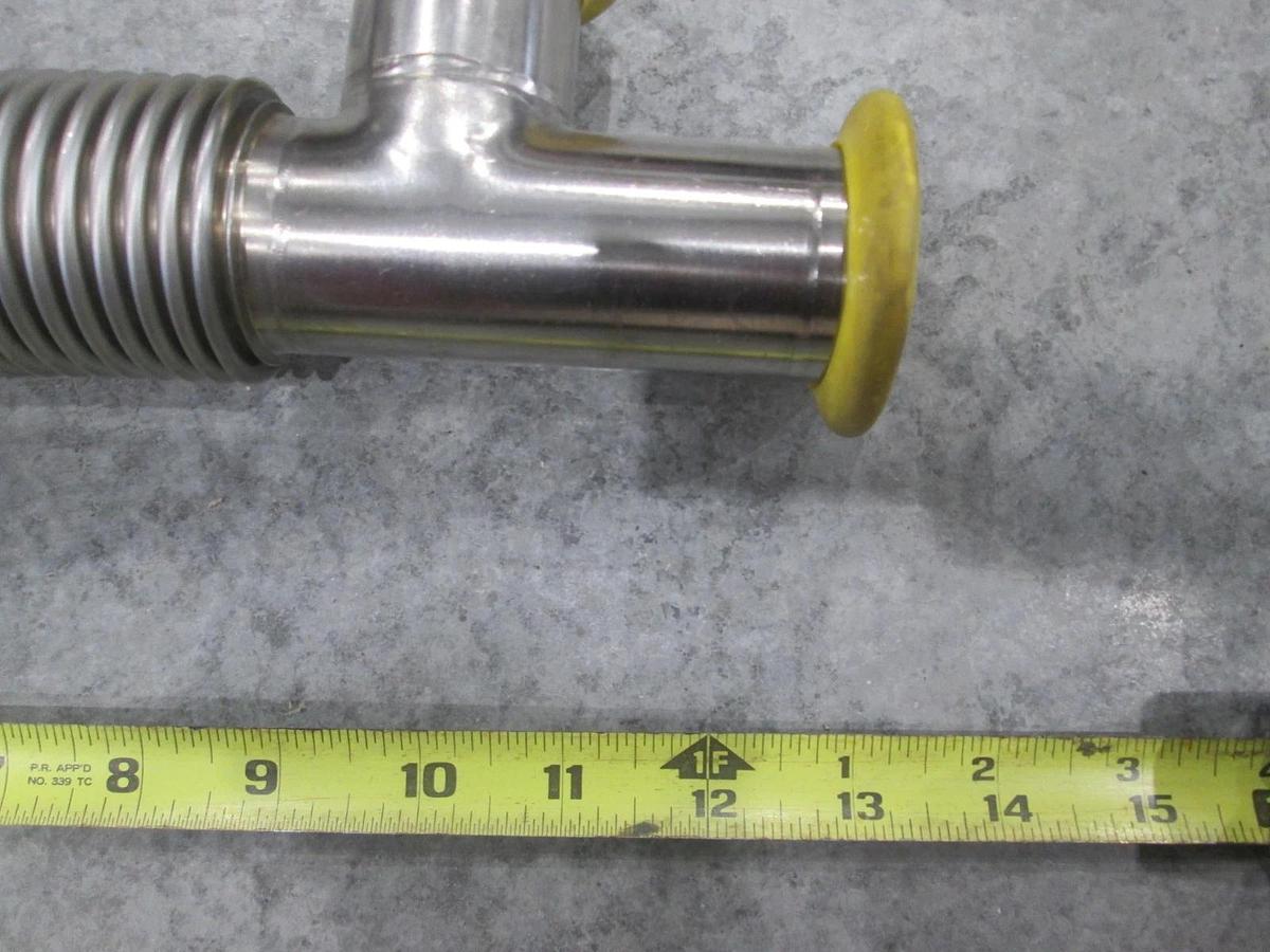 Used AMAT, 500752 001, 13" Bellows Weldment Pipe, Used