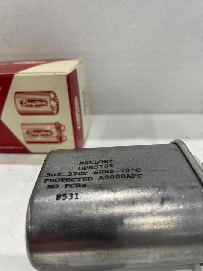 Used Mallory, OPN57OZ, Capacitor, used