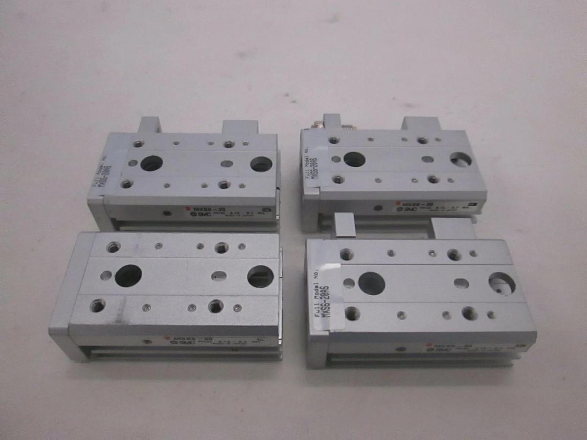 Used SMC, Slide Cylinder, MXS6-20, Used, Lot of 4