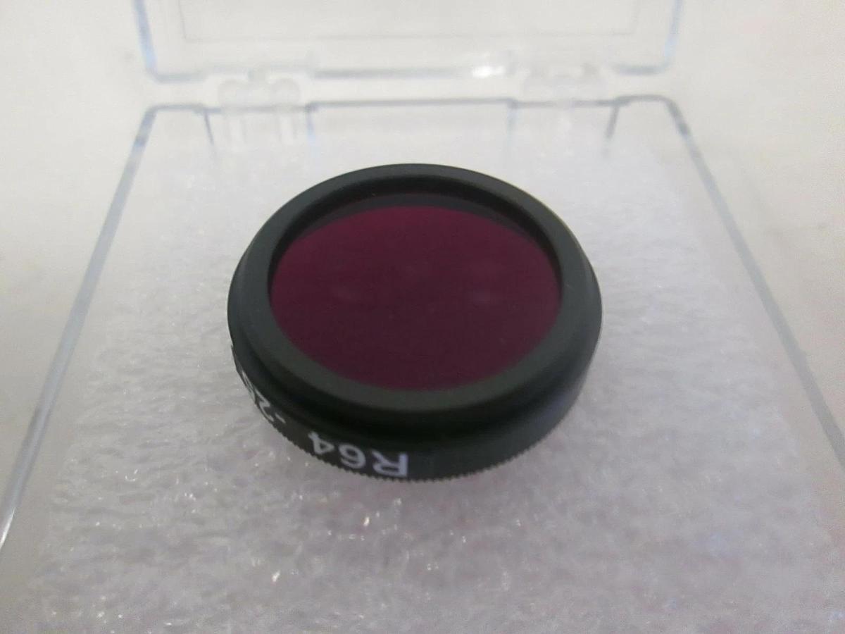 Used Optical MIDOPT Red Longpass R64-25, New
