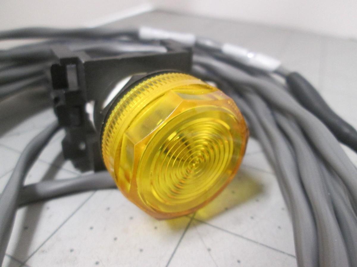 Cutler Hammer, 603702-02, Yellow Indicator Light Harness w/ Keyboard Switch, New