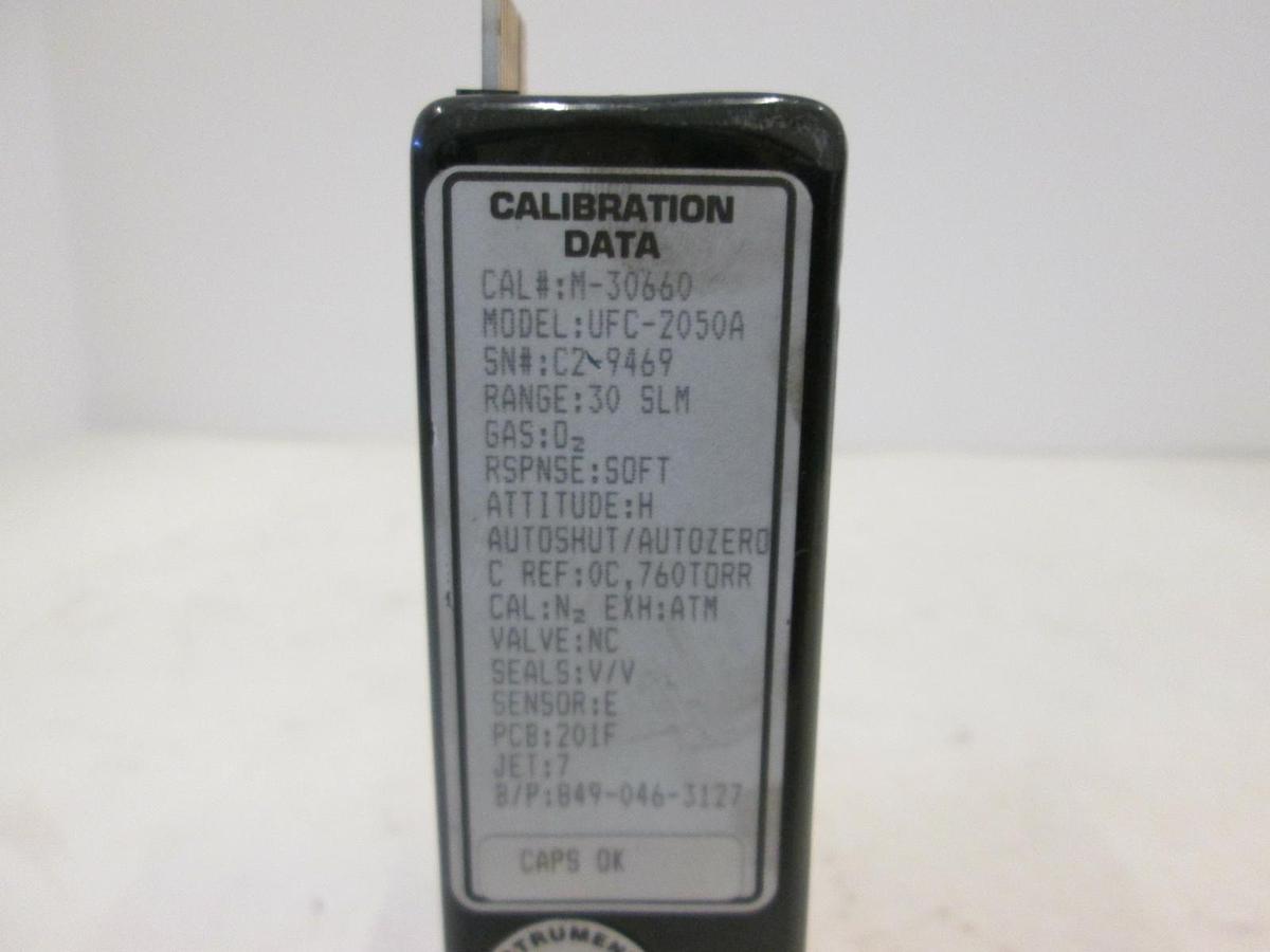 Used Unit UFC-2050A Mass Flow Controller MFC, O2, 30 SLM, Used