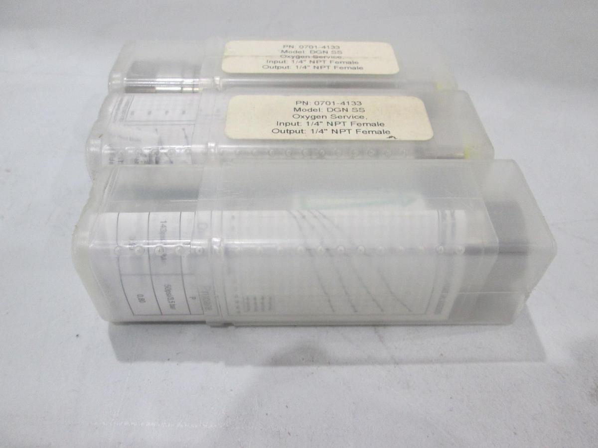 Used SuperFlash, Flash Arrestor and Check Valve, DGN SS, Oxygen, New, Lot of 3