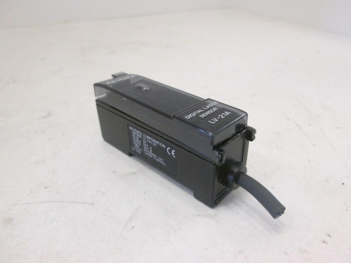 Used Keyence, LV-21A, Digital Laser Sensor, Used