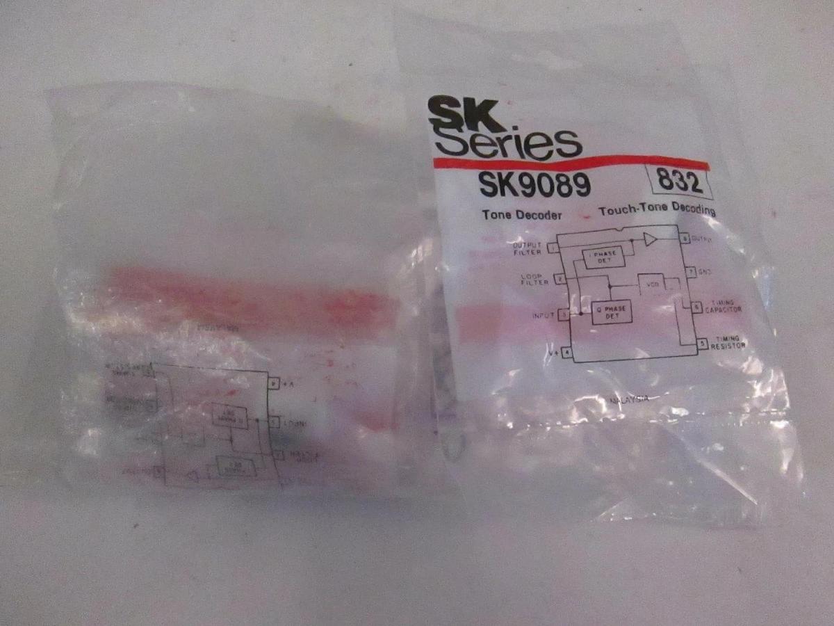 Used SK Series, SK9089 Tone Decoder, Lot of 10, NIP