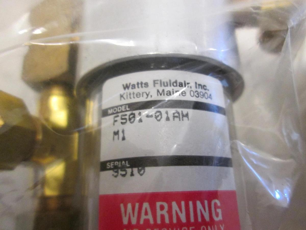 Used Watts Fluidals, Inc. Filter, F501-01AH M1, Used, Lot of 2