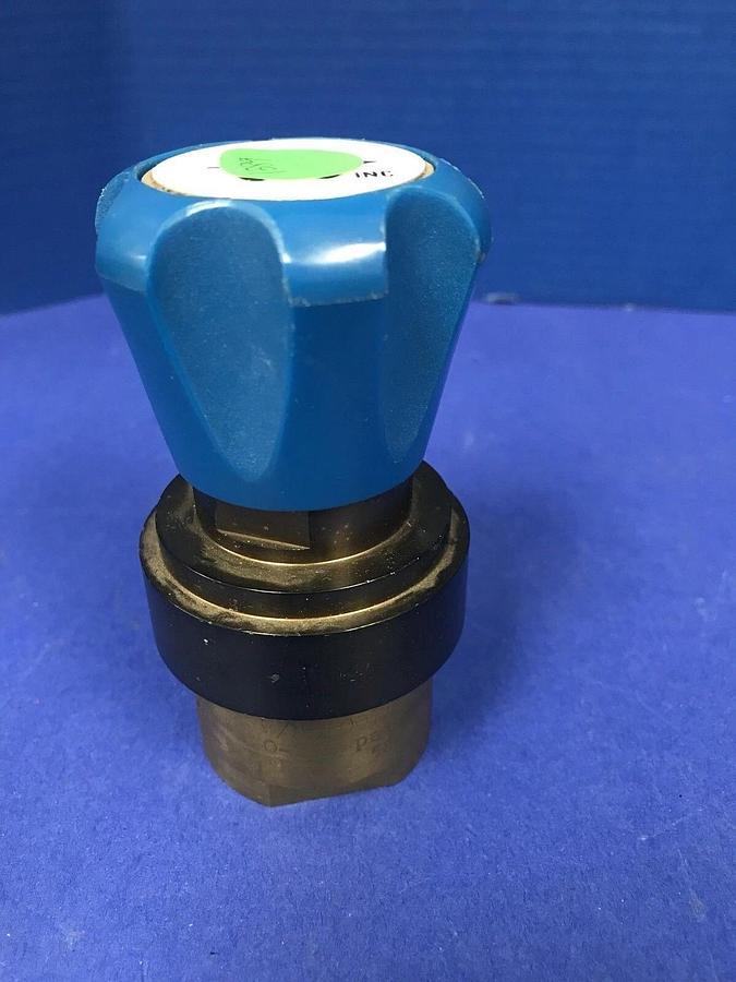 Used GO PR-2 Regulator 100717, Brass, 0-25 psi, Used