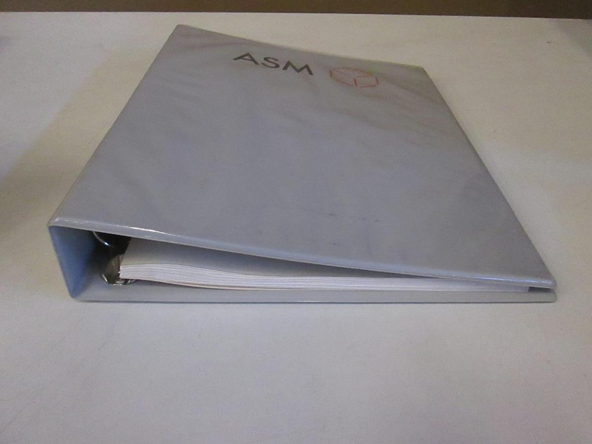 Used ASM Flat Panel Display Model 287 Operating Manual, Used