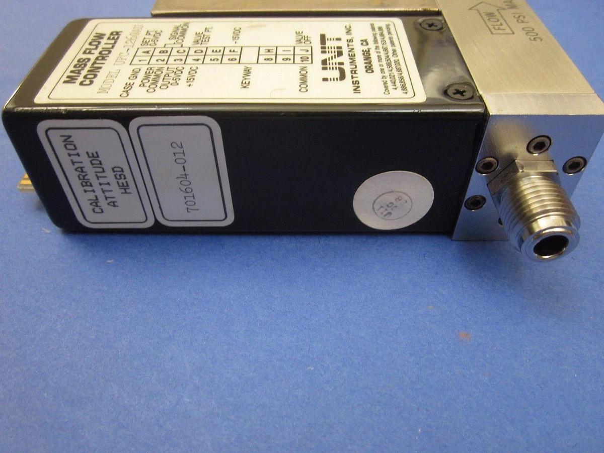 Used Unit UFC-1260AU, MFC, Mass Flow Controller, N2O, 500 SCCM, 1/4" VCR, Used
