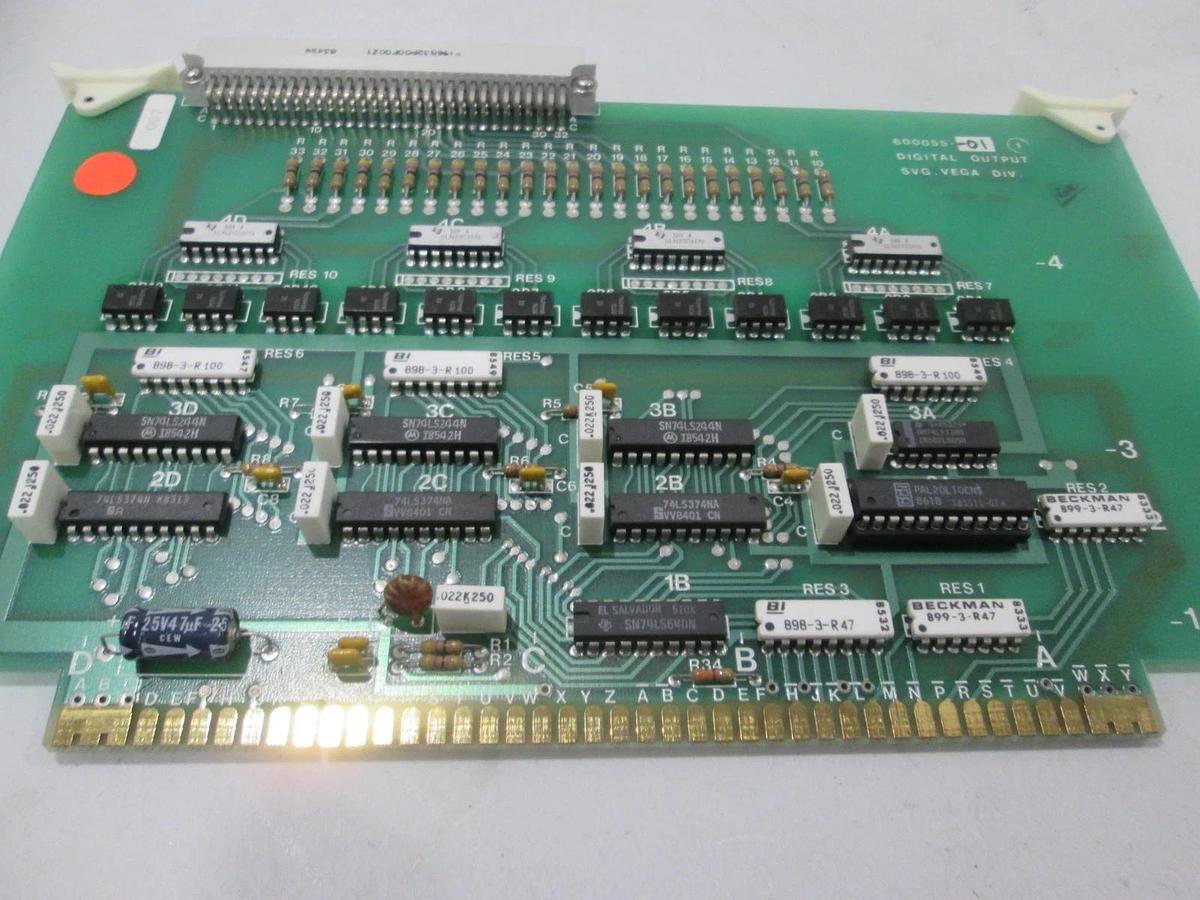 Used SVG, 600055-01, Digital Output PCB Assy, Used
