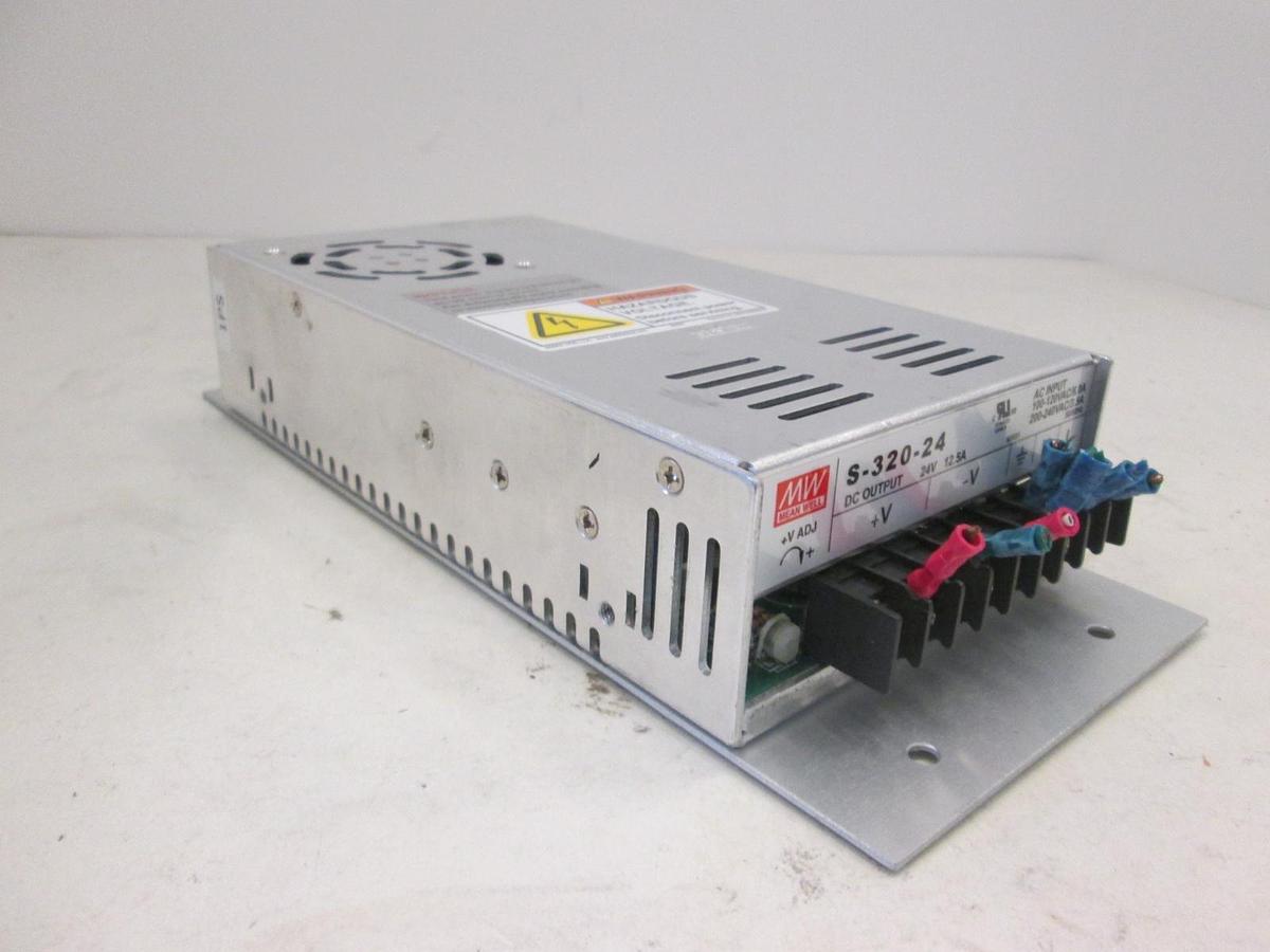 Used Mean Well, Switching Power Supply, S-320-24, 24V, 12.5A, Used