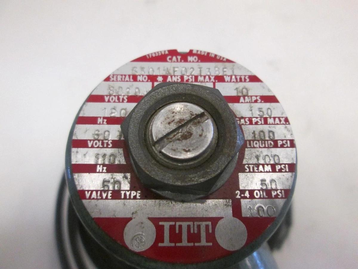 Used Asco, S301AF02T3BE1, Solenoid Valve, 10W, 150A, 60Hz, Used