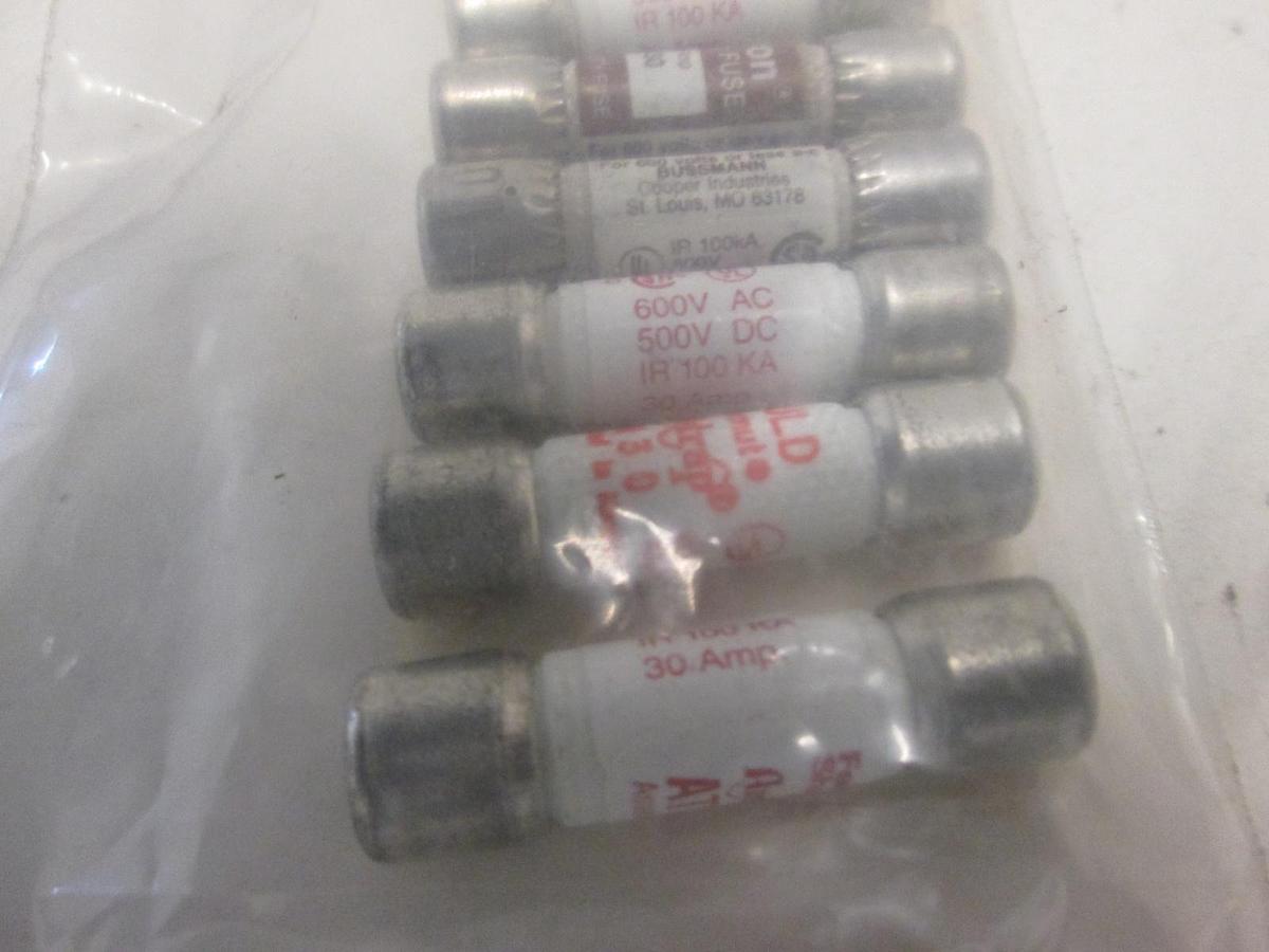 Shawmut, 51200602, FUSE, SHAWMUT ATM30, 30A, SEMIC, New, Lot of 9