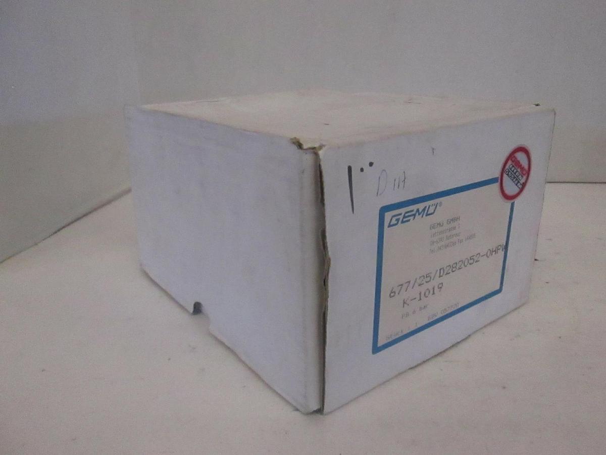 Gemu, Diaphragm Valve, 677/25/D282052-OHPW-K-1019, New