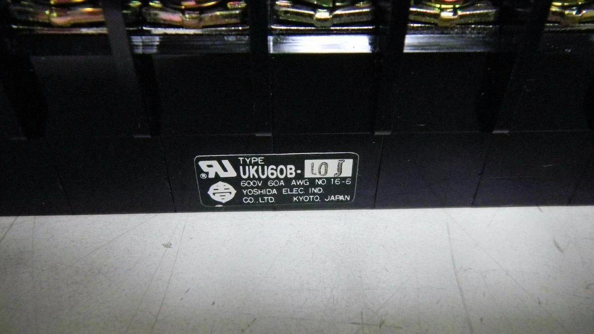 Used Yoshida electric UKU60B-10J Terminal Block, RU