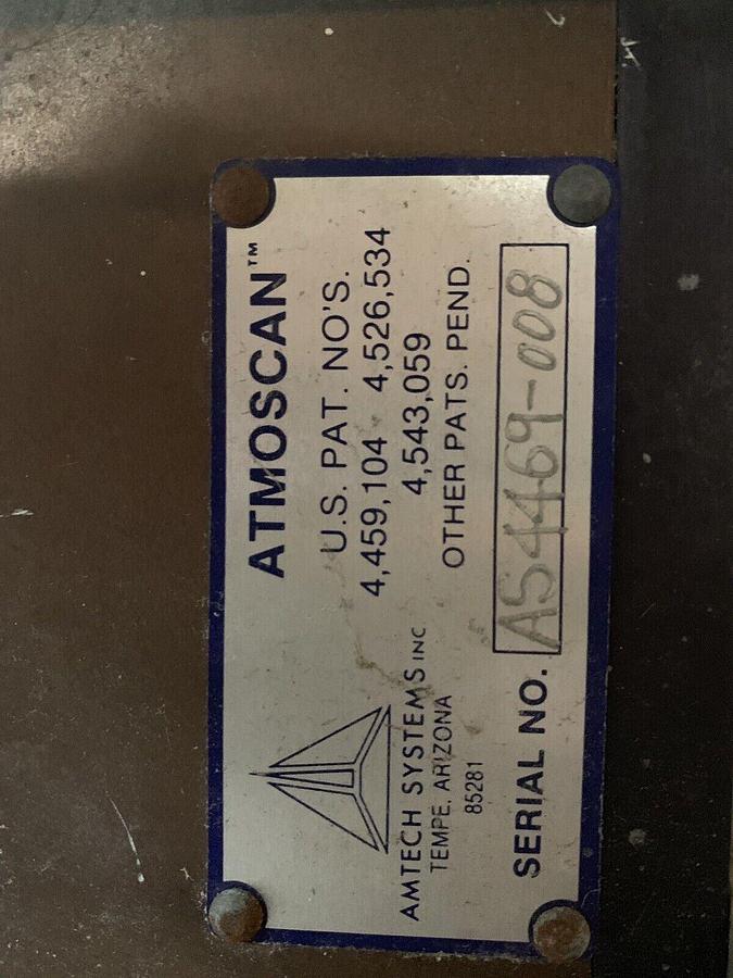 Used Atmoscan Amtech Spyder Clamp, SN AS4469-008, Used