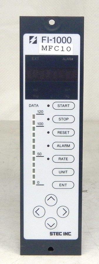 Used TEL Tokyo Electron STEC FI-1000 V1.3 Unit Flow Control for MFC, Used