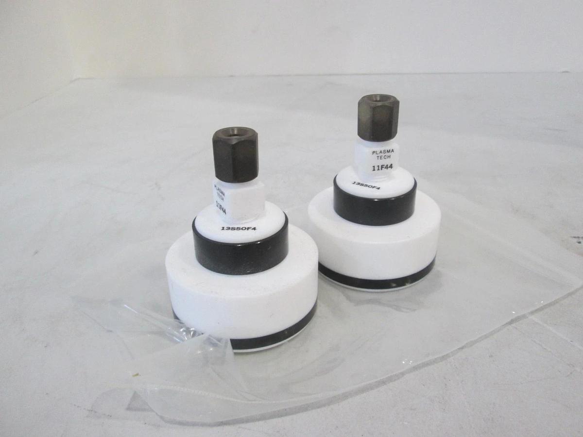 Used Plasma Tech, 13S50F4, Teflon Ball Socket w/ 11F44 Fitting, Used, Lot of 2