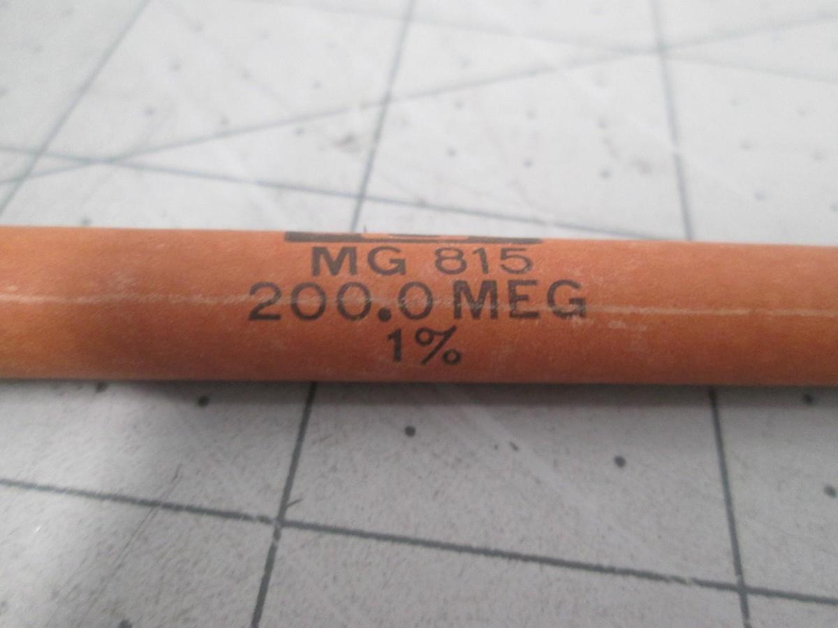 Used Caddock, MG 815, 200 MEG, Wire Bound Resistor, New