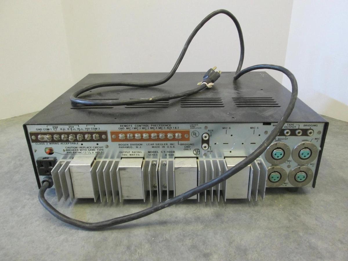 Used Bogen, Acoustic Equalizer, CTS-100B, Used