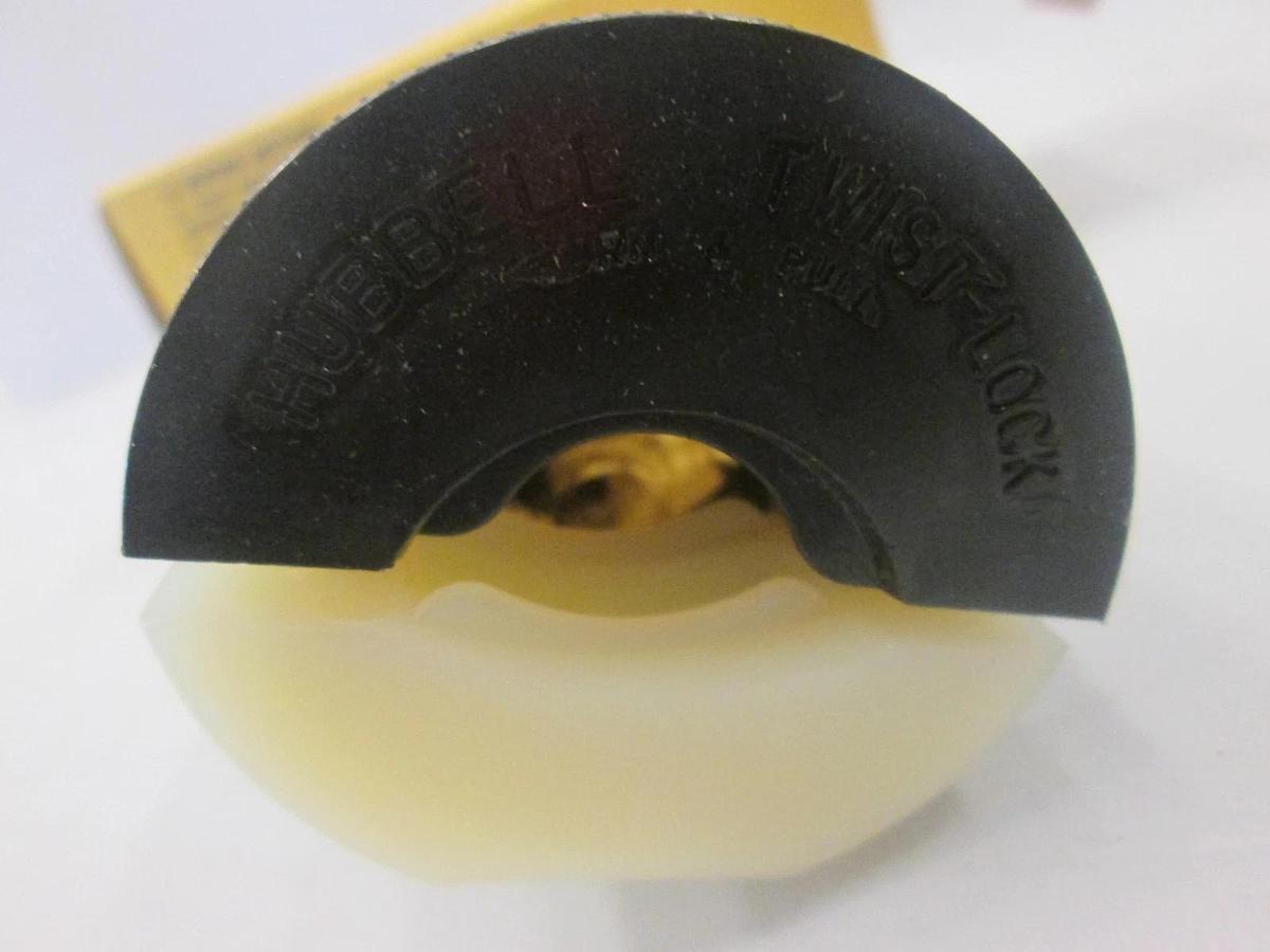 Hubbell, One 2421, Insulgrip Twist-Lock Cap, 3 Pole, New