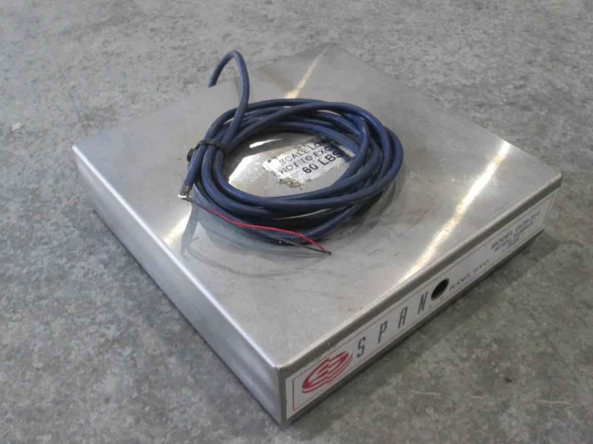 Used Span, Model GCS-314, 60LB Max Scale, Used