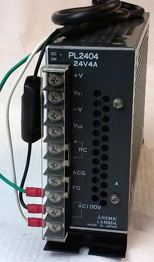 Used TEL Tokyo Electron PL2404 Gas Box Power Supply 24VDC, Used