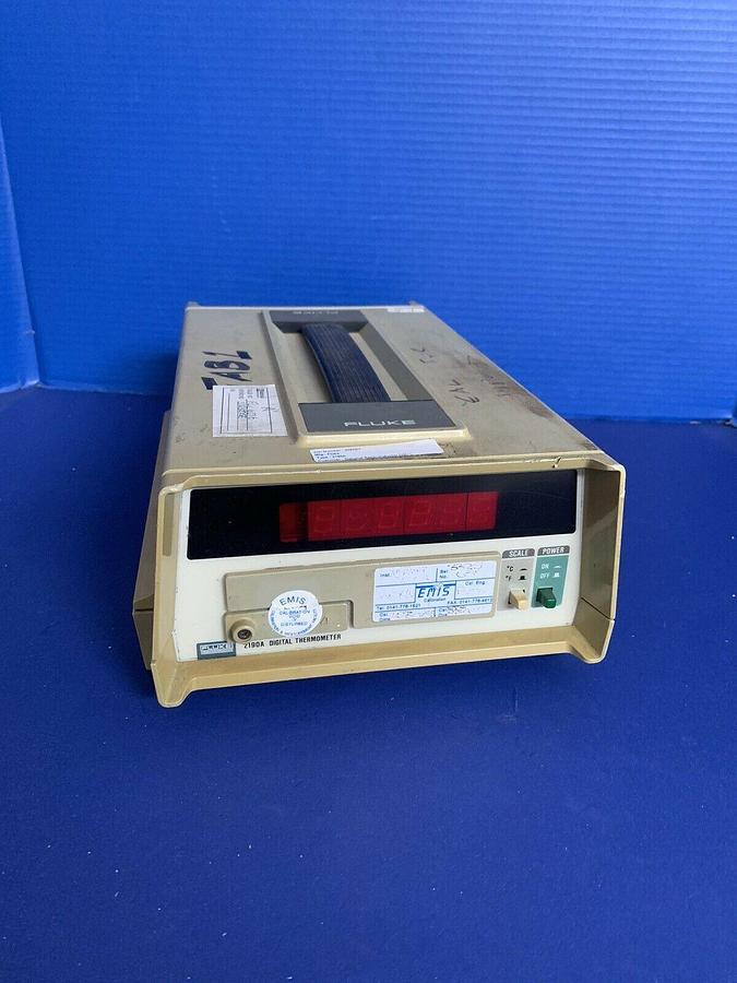 Used Fluke 2190A Digital Thermometer, Used