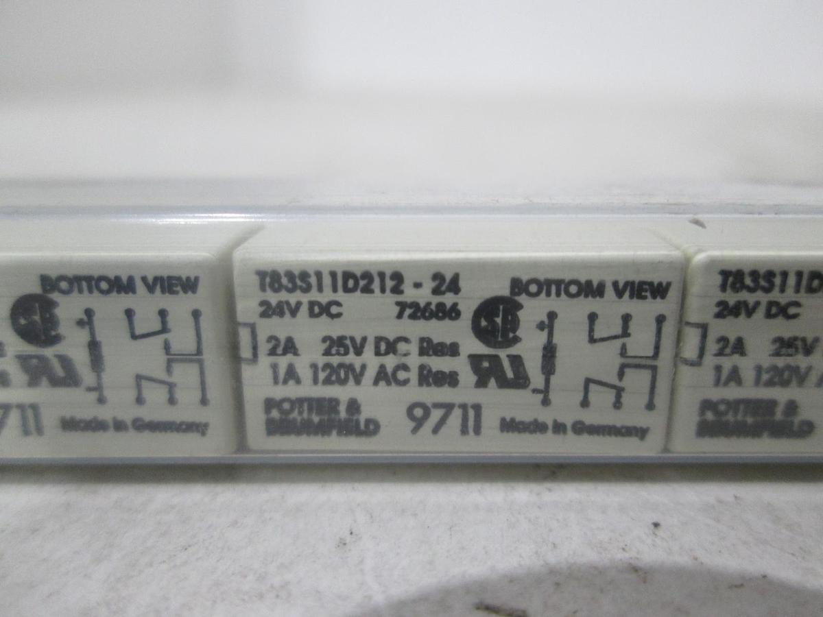 Used Potter & Brumfield, T83S11D212-24, Integrated Circuit, Used, Lot of 24