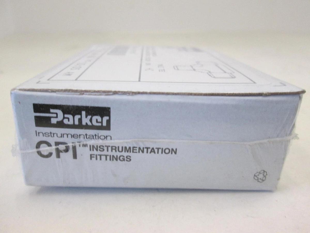 Parker, 6-6-6 MT-SS, Male Tee Fitting, New, Original Packaging
