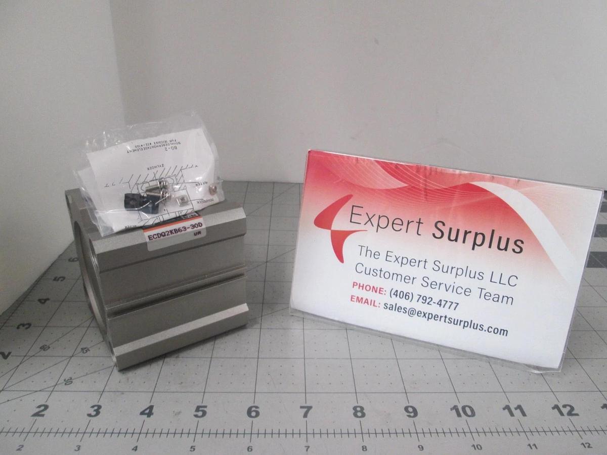 SMC, ECDQ2KB63-30D, Pneumatic Cylinder Assy, New
