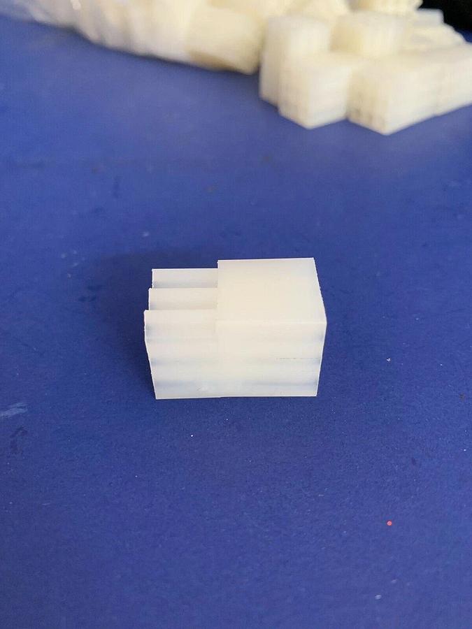 9 Position Square Housing, Plug Connector, Nylon, Lot of 90+
