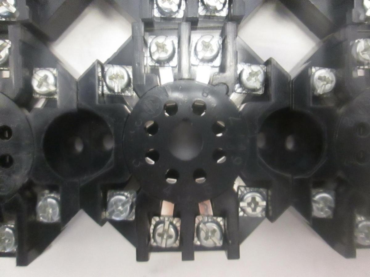 Used Custom Connector, Relay Socket, RB08-PC, Used, Lot of 8