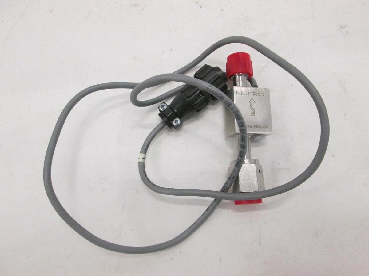 Used Nupro, Vertical Flow Sensor, 6LV-FV4B-FR4-VR4, Used
